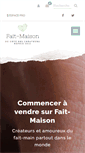 Mobile Screenshot of fait-maison.com